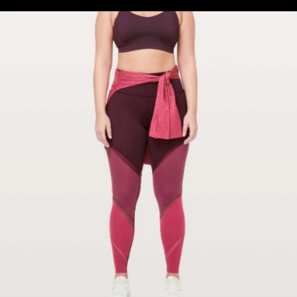 LULULEMON Color Me Ombré Tight 28”  size 10